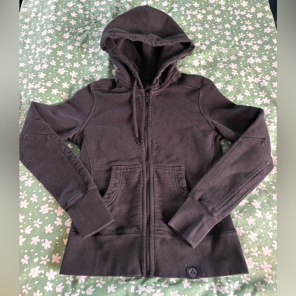 American Giant women’s classic slim fit black hoodie XS